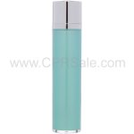 Airless Bottle, Shiny Silver Twist Up Dispenser with Shiny Actuator, Teal Body, 50 mL - Texas