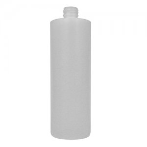 Plastic Bottle, HDPE, Cylinder, Natural, 16oz