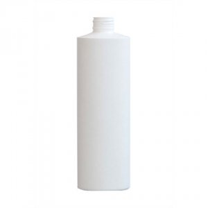 Plastic Bottle, HDPE, Cylinder, White, 12oz - Texas