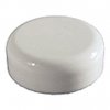 Cap, 53/400, White, Domed, Unlined