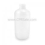 Plastic Bottle, HDPE, Boston Round, Natural, 2oz