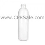 Plastic Bottle, HDPE, Imperial Round, White, 8oz, 24/415