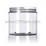 Jar, PET, Round, Clear, 89mm, 16oz