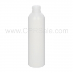Plastic Bottle, HDPE, Imperial Round, Natural, 6oz