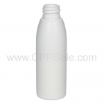 Plastic Bottle, HDPE, Evolution, White, 2oz