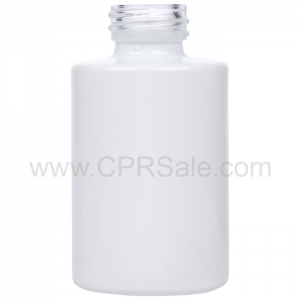 Tincture Bottle, 30ml (1oz.) White Cylinder Glass, 20-400