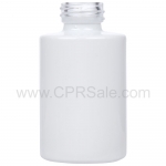 Tincture Bottle, 30ml (1oz.) White Cylinder Glass, 20-400 - Texas