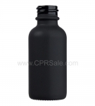 Tincture Bottle, 30ml (1oz.) Black, Matte Glass , 20-400