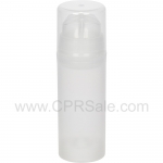 Airless Bottle, Natural Cap, Natural Pump, Natural Body, 30 mL